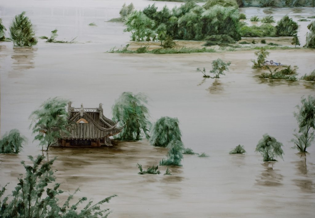The rainy season has arrived- The Clear Waters of the River Under the Fengbo Pavilion 03