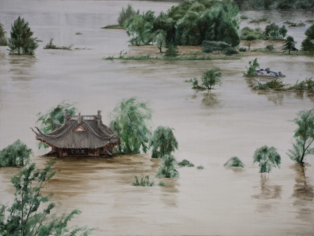The rainy season has arrived- The Clear Waters of the River Under the Fengbo Pavilion 02