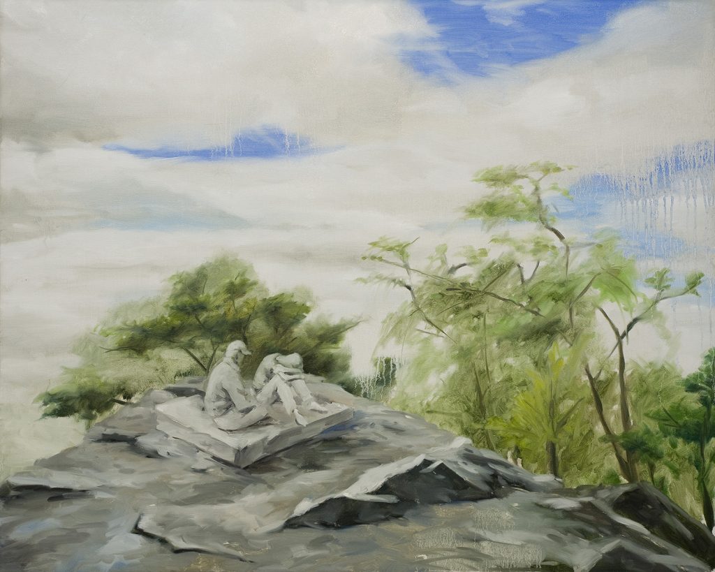 The Stone Sculpture on the Hilltop 02