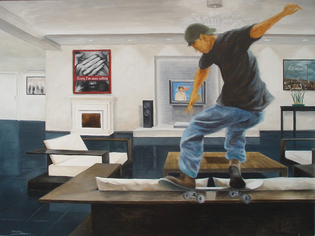 Happy Life Series – Skateboard Boy