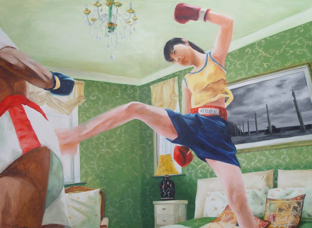 Happy Life Series – Fighting on Bed