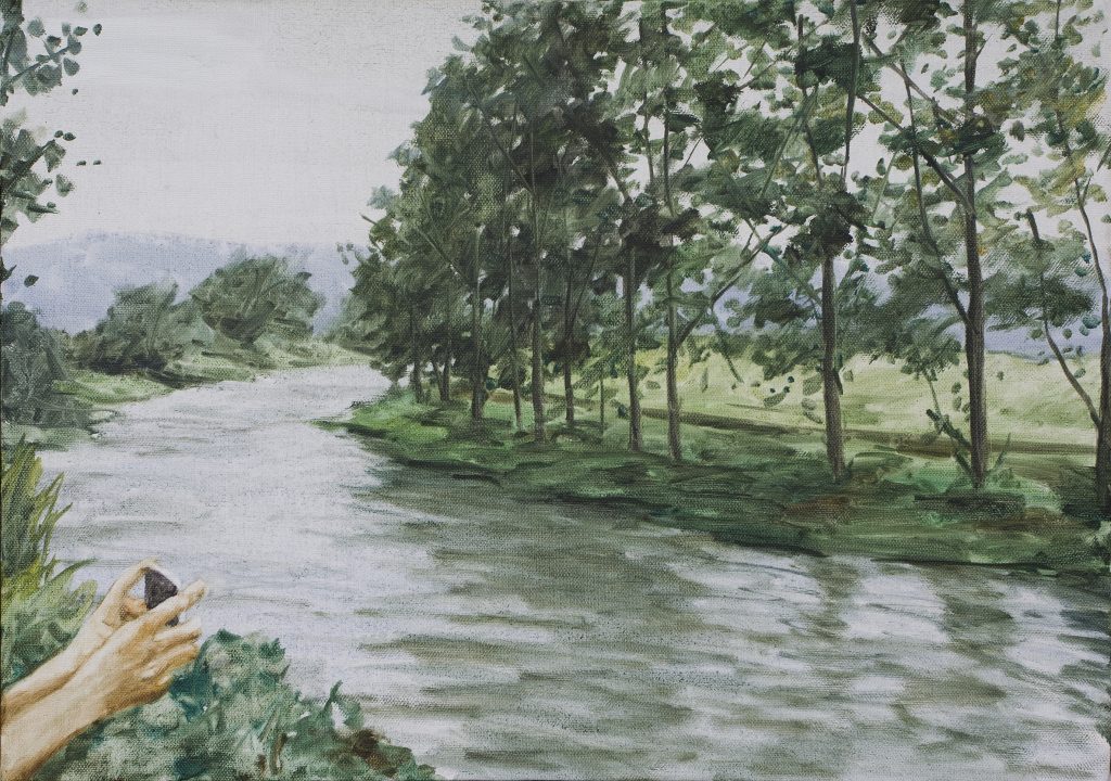 By the spring water‘s edge 02（Sketch）