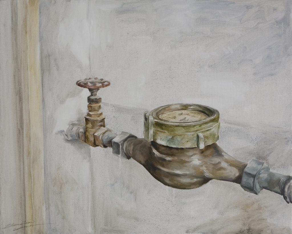 The water meter