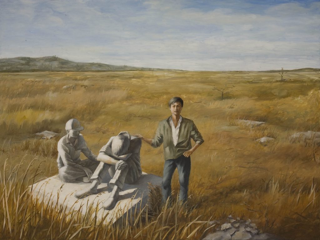 The Stone Sculpture on Wasteland 01