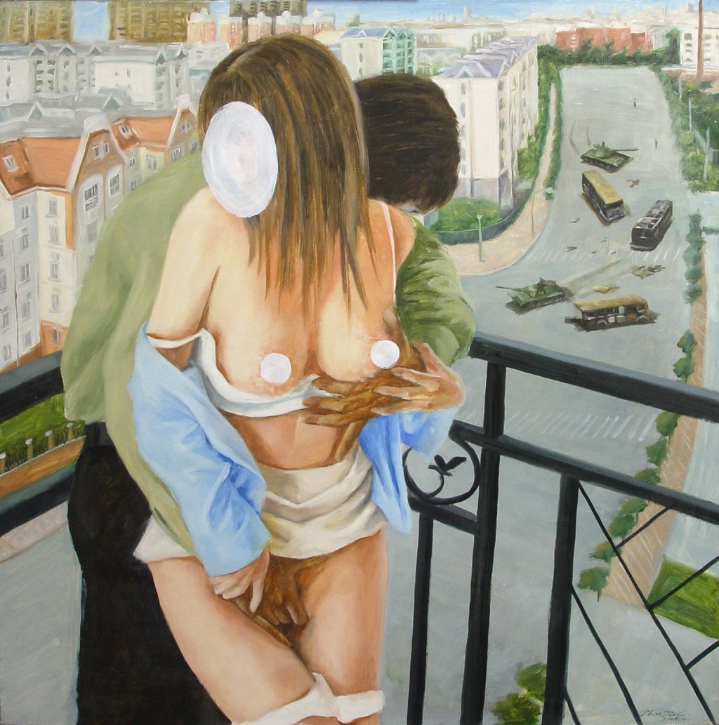 Happy Life Series – Eroticism Balcony 02